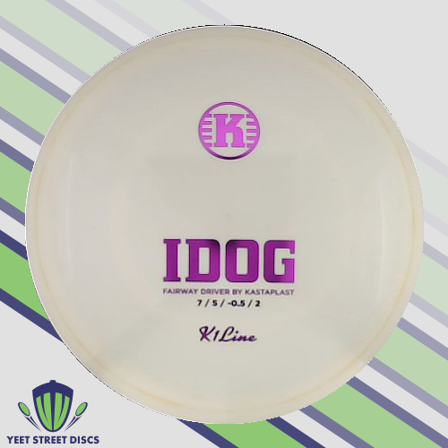USED Ink on Rim (8.5/10) K1 Idog - Kastaplast 175.33g