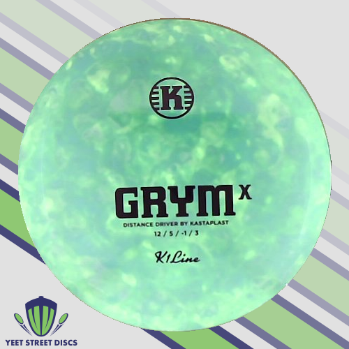 USED No Ink (9/10) Custom Dyed K1 Grym X - Kastaplast 178.13g
