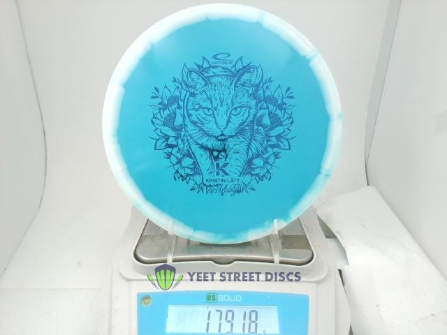 2025 Kristin Latt Team Series Gold Orbit Claymore - Latitude 64 179.18g