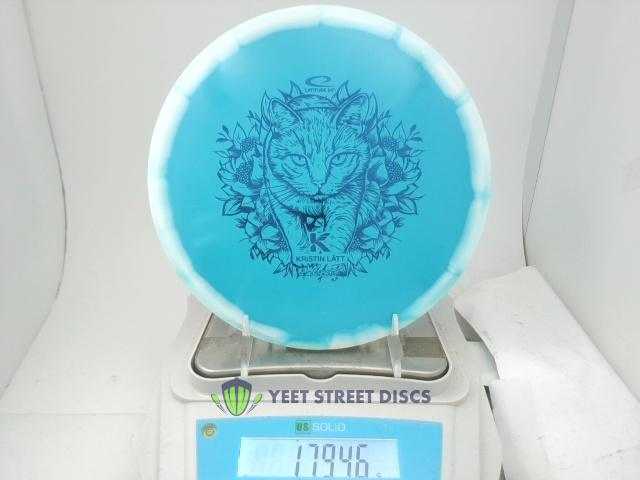2025 Kristin Latt Team Series Gold Orbit Claymore - Latitude 64 179.46g