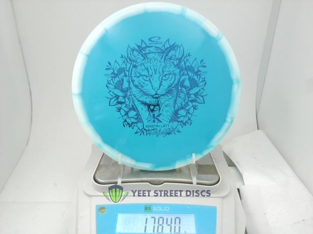 2025 Kristin Latt Team Series Gold Orbit Claymore - Latitude 64 178.4g