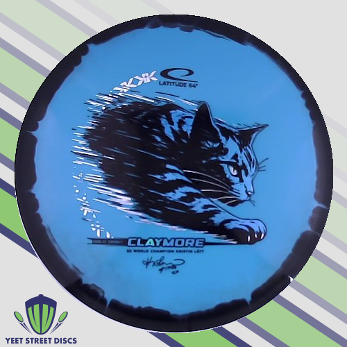 Kristin Latt Gold Orbit Claymore - Latitude 64 179.97g