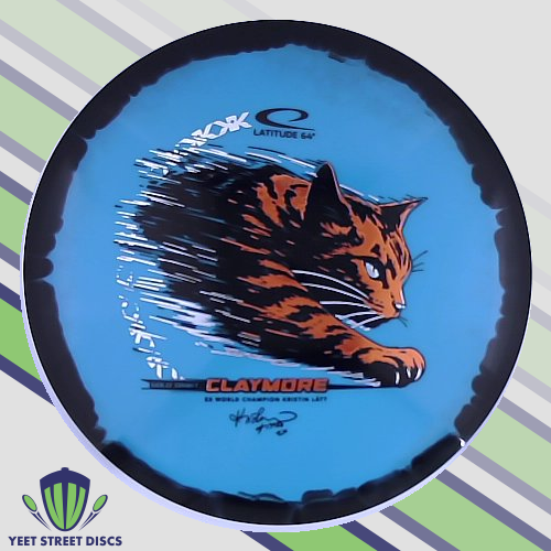 Kristin Latt Gold Orbit Claymore - Latitude 64 180.76g