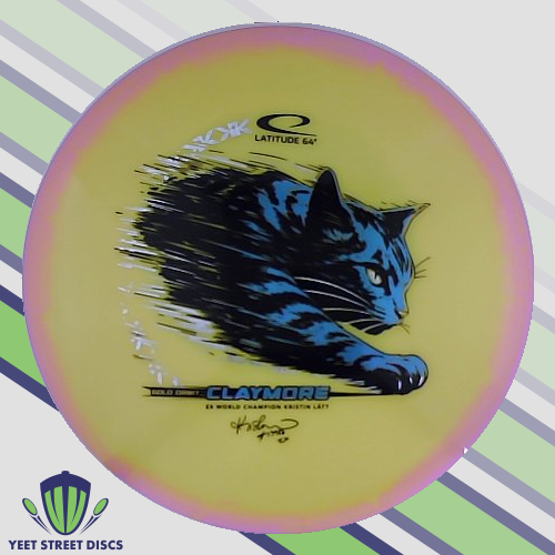 Kristin Latt Gold Orbit Claymore - Latitude 64 178.33g