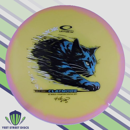 Kristin Latt Gold Orbit Claymore - Latitude 64 178.86g