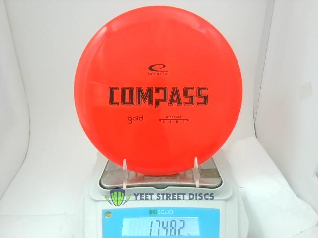 Gold Compass - Latitude 64 174.82g