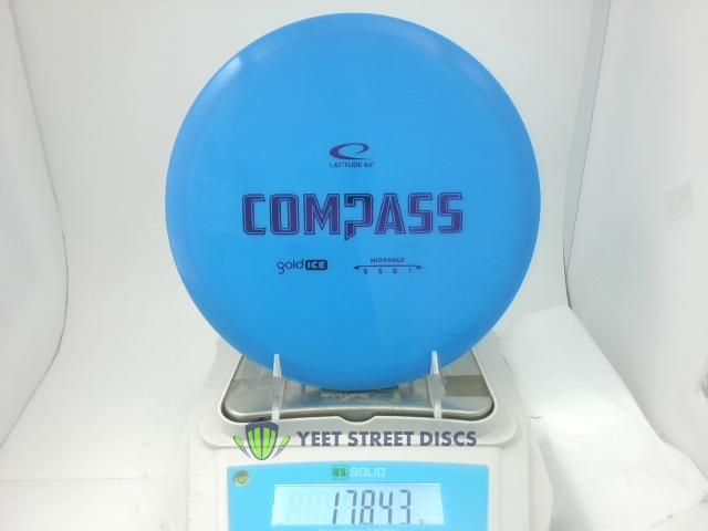Gold-Ice Compass - Latitude 64 178.43g