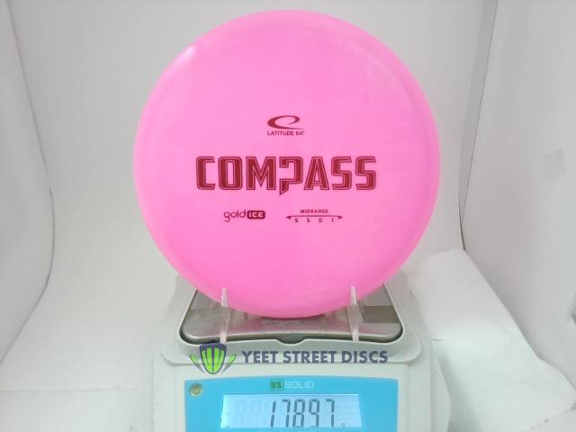Gold-Ice Compass - Latitude 64 178.97g