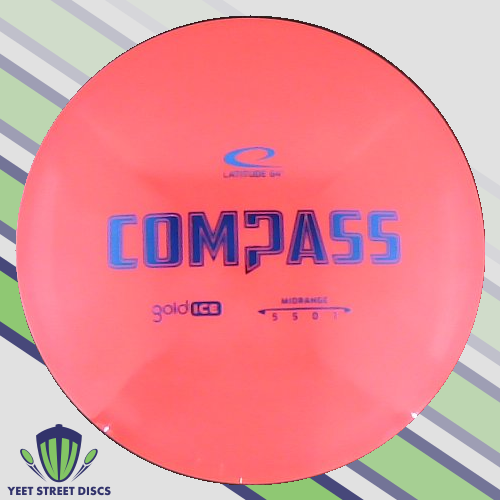 Gold-Ice Compass - Latitude 64 177.74g