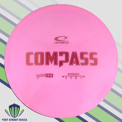 Gold-Ice Compass - Latitude 64 177.98g