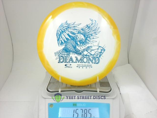 Gold Orbit Diamond - Latitude 64 157.85g