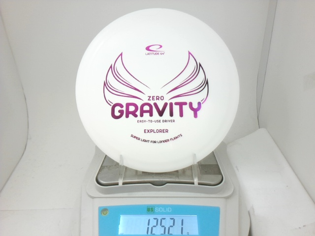 Zero Gravity Explorer - Latitude 64 125.21g