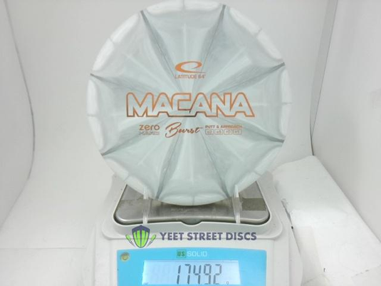 USED No Ink (9.5/10) Zero Hard Burst Macana - Latitude 64 174.92g