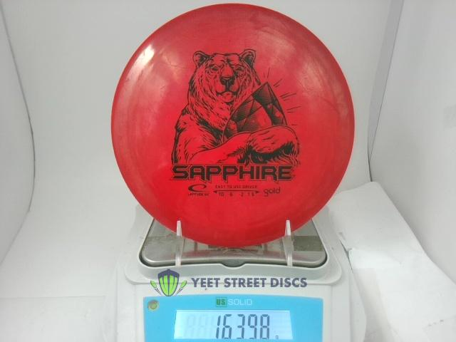 USED Ink on Bottom (8/10) Gold Sapphire - Latitude 64 163.98g