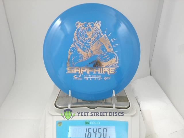 Gold Sapphire - Latitude 64 164.5g