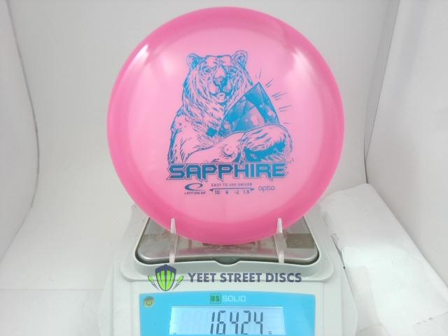 Opto Moonshine Sapphire - Latitude 64 164.24g