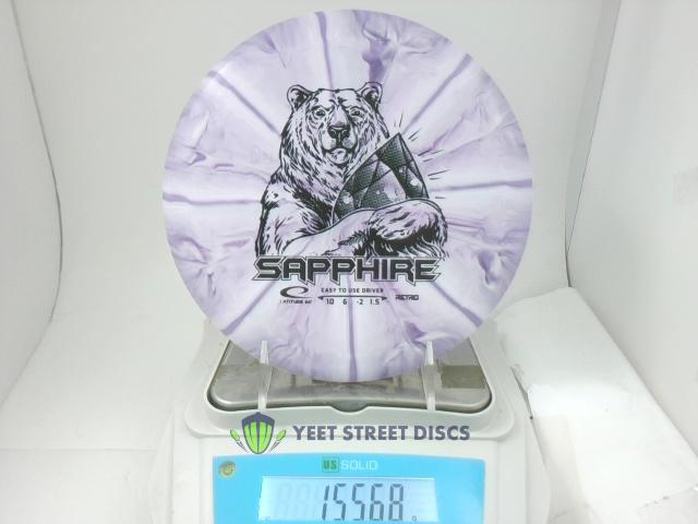 Retro Burst Sapphire - Latitude 64 155.68g