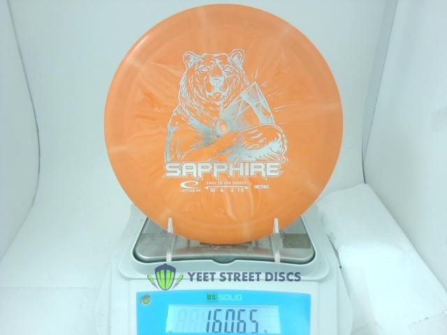 Retro Burst Sapphire - Latitude 64 160.65g