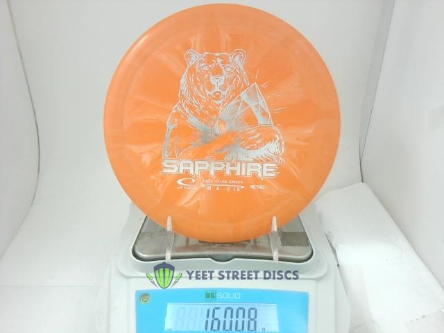 Retro Burst Sapphire - Latitude 64 160.08g