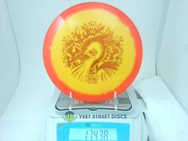 2025 Kristin Latt Team Series Gold Orbit Saint Pro - Latitude 64 174.38g