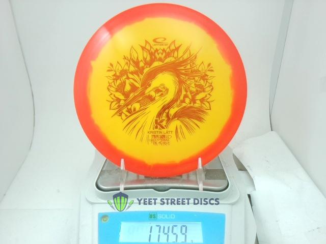 2025 Kristin Latt Team Series Gold Orbit Saint Pro - Latitude 64 174.59g
