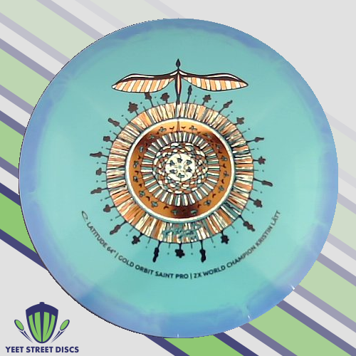2026 Kristin Latt Team Series Gold Orbit Saint Pro - Latitude 64 168.49g