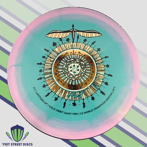 2026 Kristin Latt Team Series Gold Orbit Saint Pro - Latitude 64 171.35g