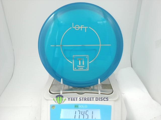 α-Solid Titanium - Løft Discs 174.52g