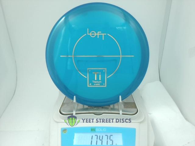 α-Solid Titanium - Løft Discs 174.75g