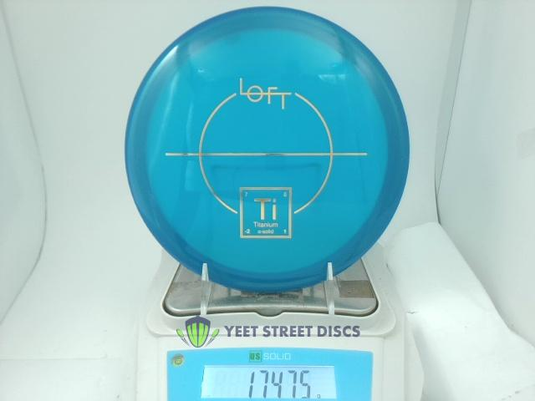 α-Solid Titanium - Løft Discs 174.75g