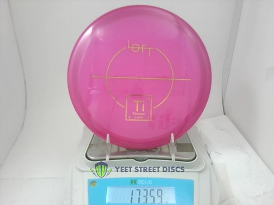 α-Solid Titanium - Løft Discs 173.59g