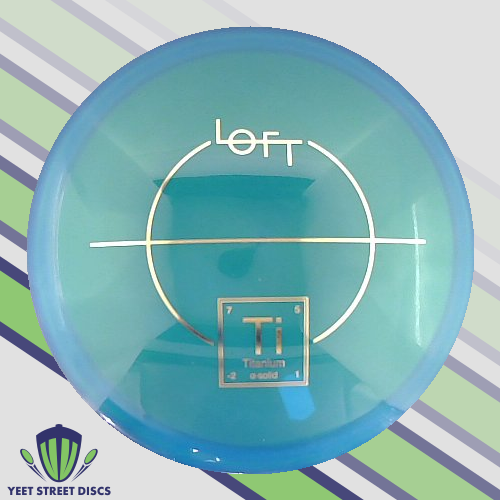 α-Solid Titanium - Løft Discs 175.08g