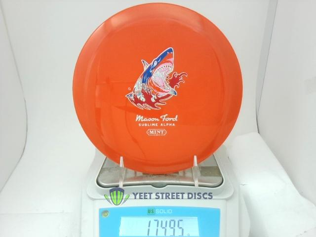 Mason Ford Sublime Alpha - Mint Discs 174.95g