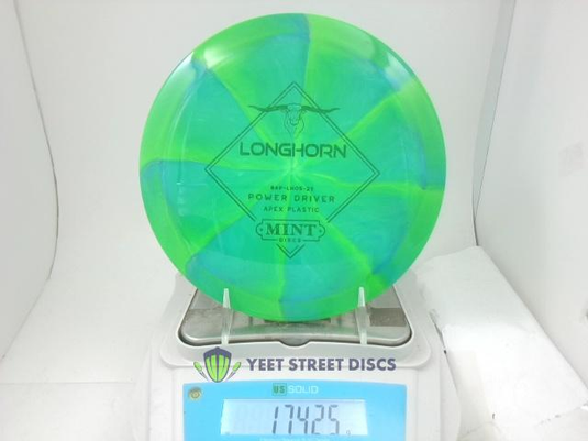 Apex Swirl Longhorn - Mint Discs 174.25g
