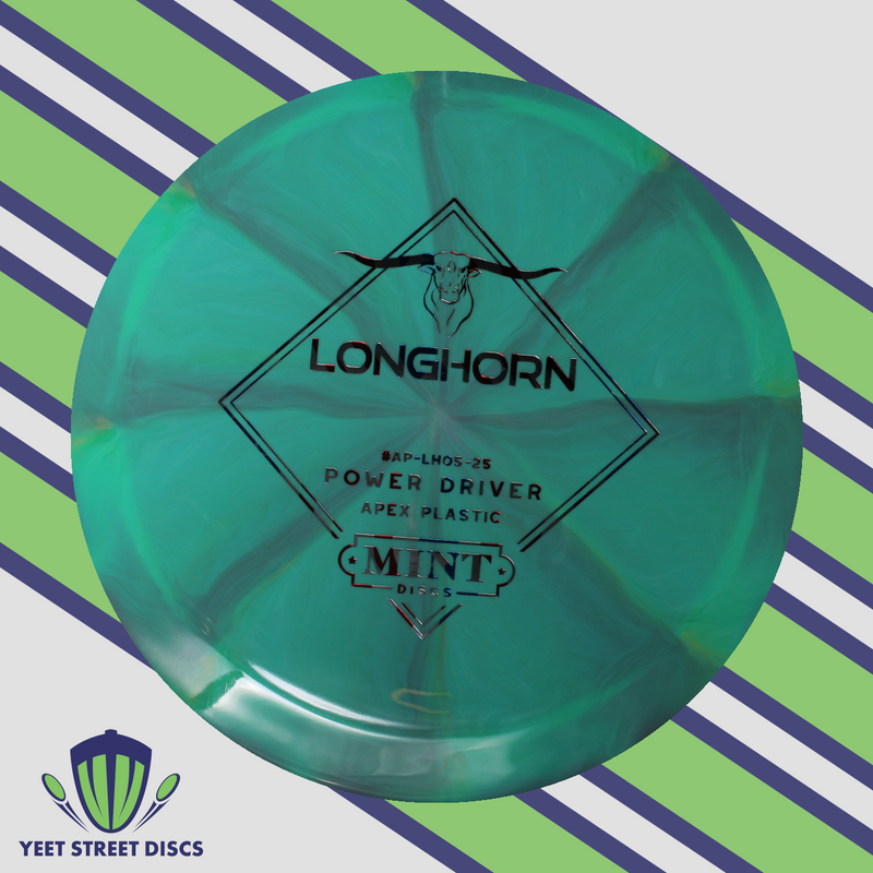 Load image into Gallery viewer, USED No Ink (9/10) Apex Swirl Longhorn - Mint Discs 166.36g

