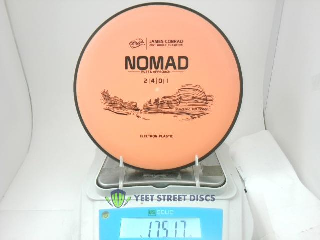 James Conrad Electron Nomad - MVP 175.17g