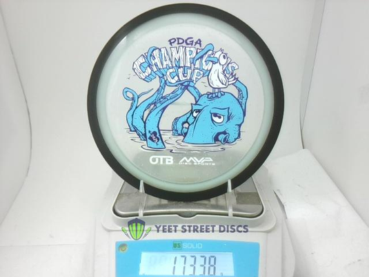 2025 PDGA Champions Cup Particle Glow Proton Wave - MVP 173.38g