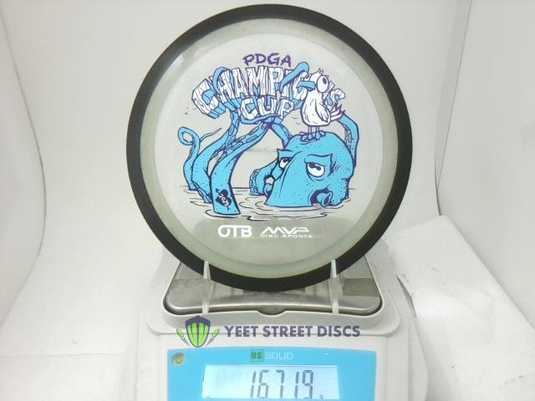 2025 PDGA Champions Cup Particle Glow Proton Wave - MVP 167.19g