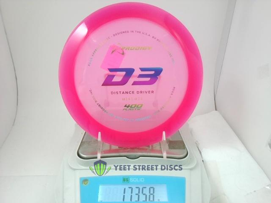 400 D3 - Prodigy 173.58g