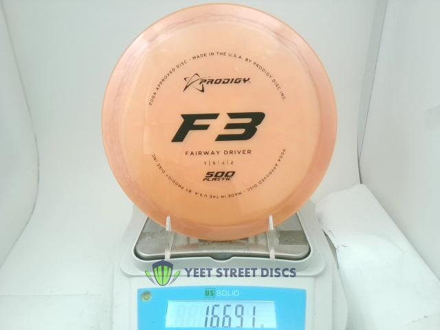 500 F3 - Prodigy 166.91g