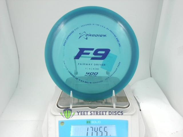 400 F9 - Prodigy 174.55g
