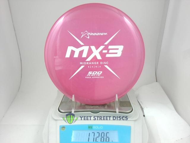 500 MX-3 - Prodigy 172.86g