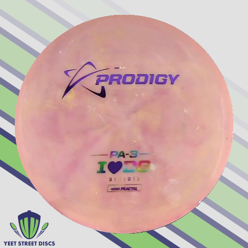 I Love Disc Golf 400 Fractal PA-3 - Prodigy 172.71g
