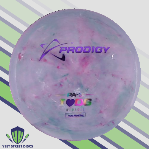 I Love Disc Golf 400 Fractal PA-3 - Prodigy 172.52g