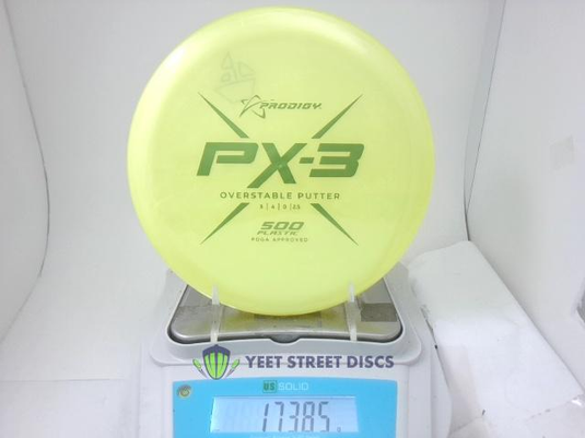 USED INK ON PLATE (8/10) 500 PX-3 - Prodigy 173.85g