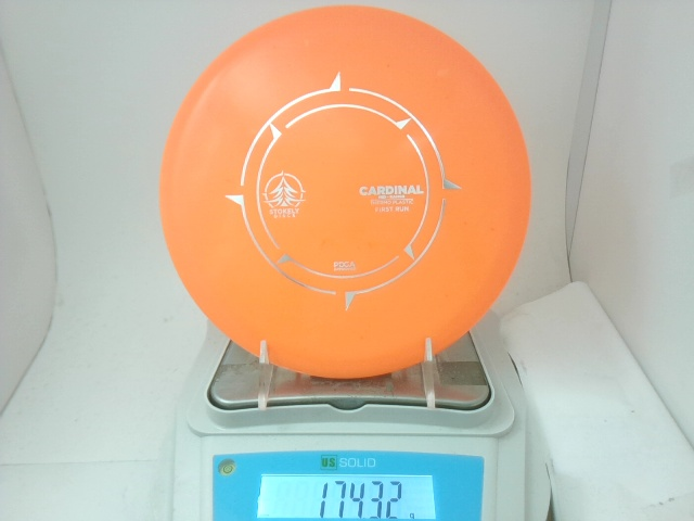 First Run Thermo Cardinal - Stokely Discs 174.32g