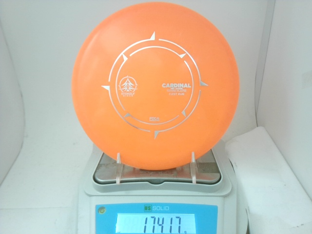 First Run Thermo Cardinal - Stokely Discs 174.17g