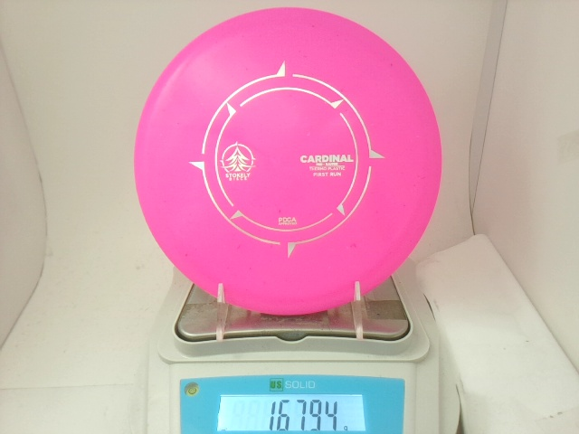 First Run Thermo Cardinal - Stokely Discs 167.94g