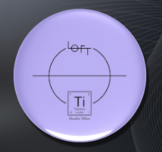 COMING SOON α-Solid Titanium - Løft Discs 0.0g