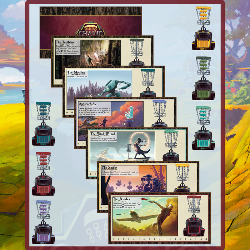 Load image into Gallery viewer, CHAINS Disc Golf Board Game
